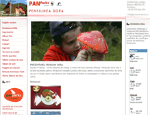 Tablet Screenshot of pensiuneadora.ro